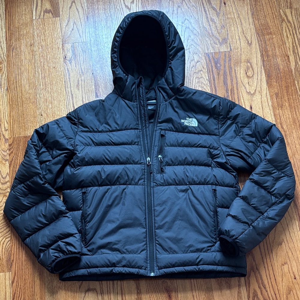 The North Face Black Puffer 550‎ Down Aconcagua 2 Jacket Men’s size Large